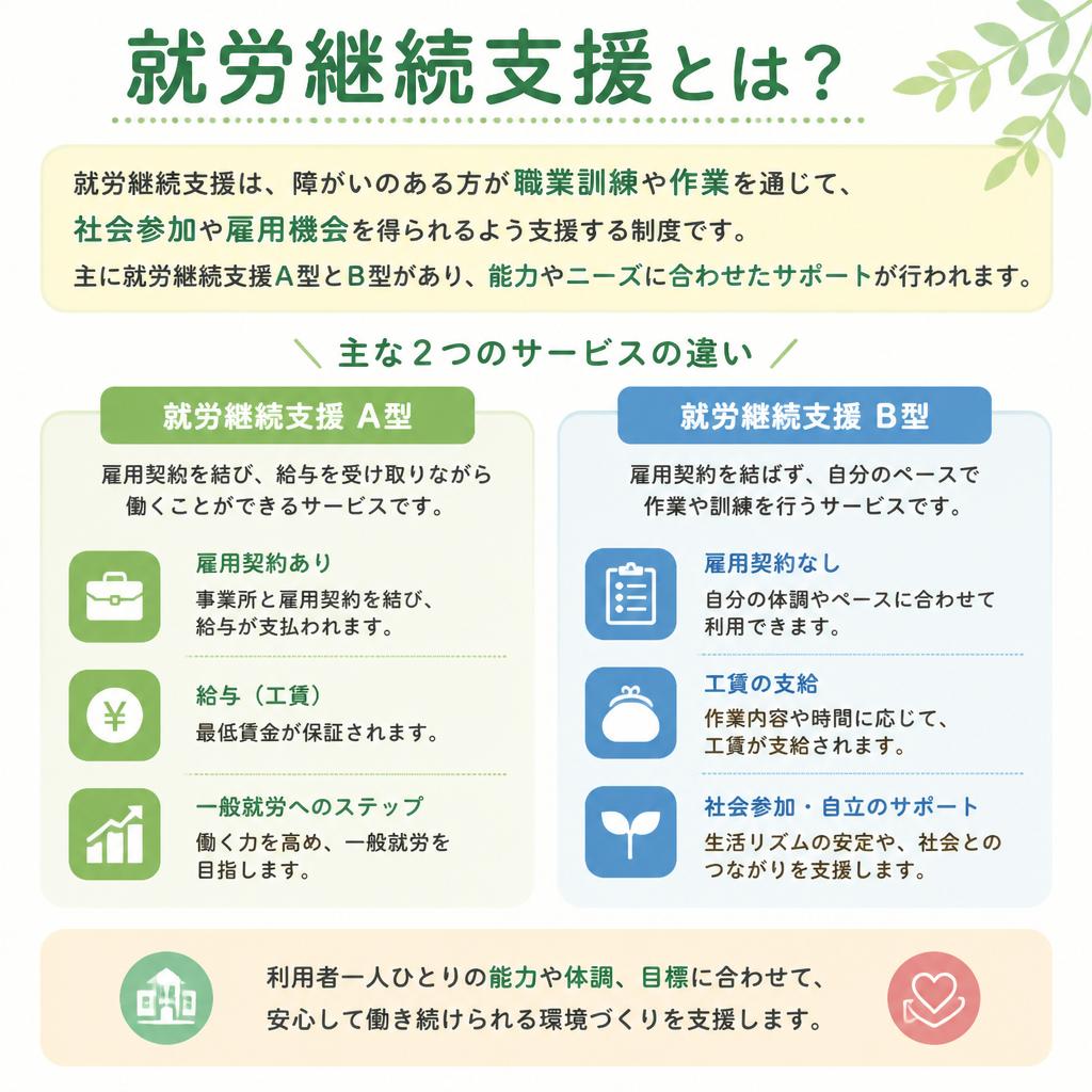 就労継続支援とは？