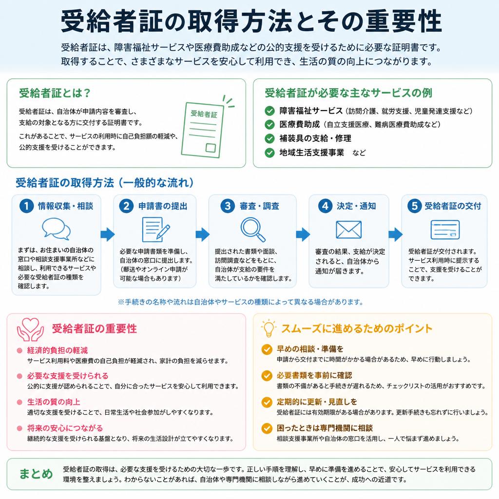 障がい福祉サービス受給者証とは