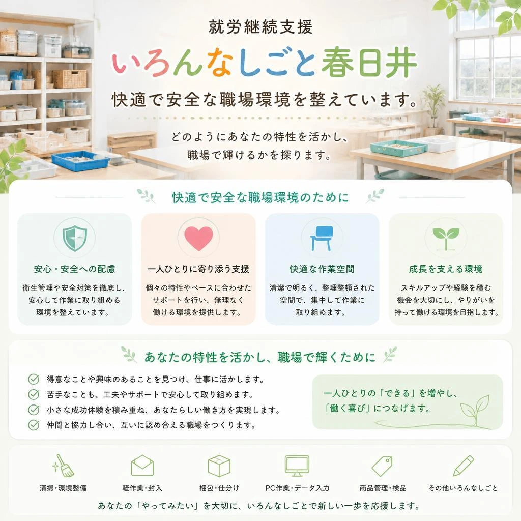 理想の職場環境でのあなたの活躍
